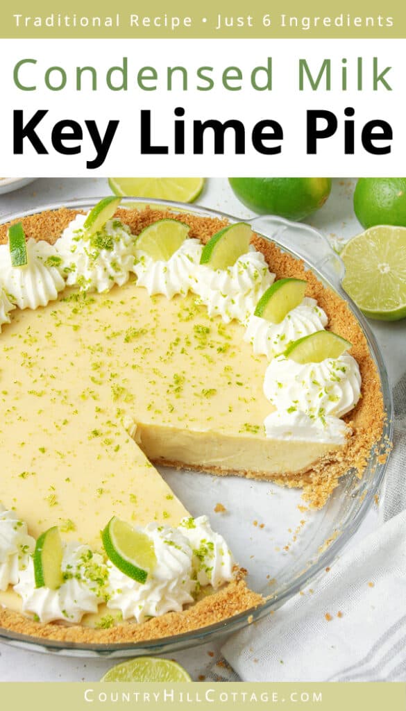Condensed Milk Key Lime Pie