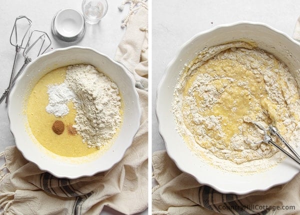 step 4 add dry ingredients