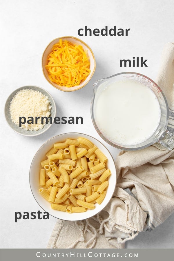 easy mac and cheese ingredients