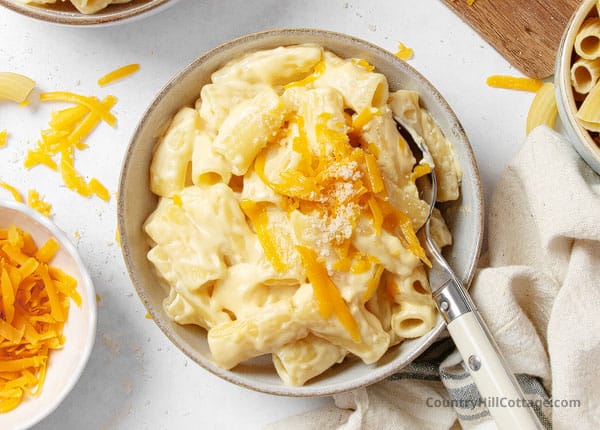 step 4 serve mac and cheese