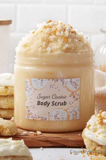 sugar cookie scrub