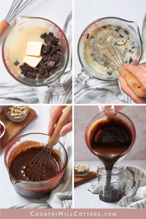 hot to make hot fudge sauce with condensed milk