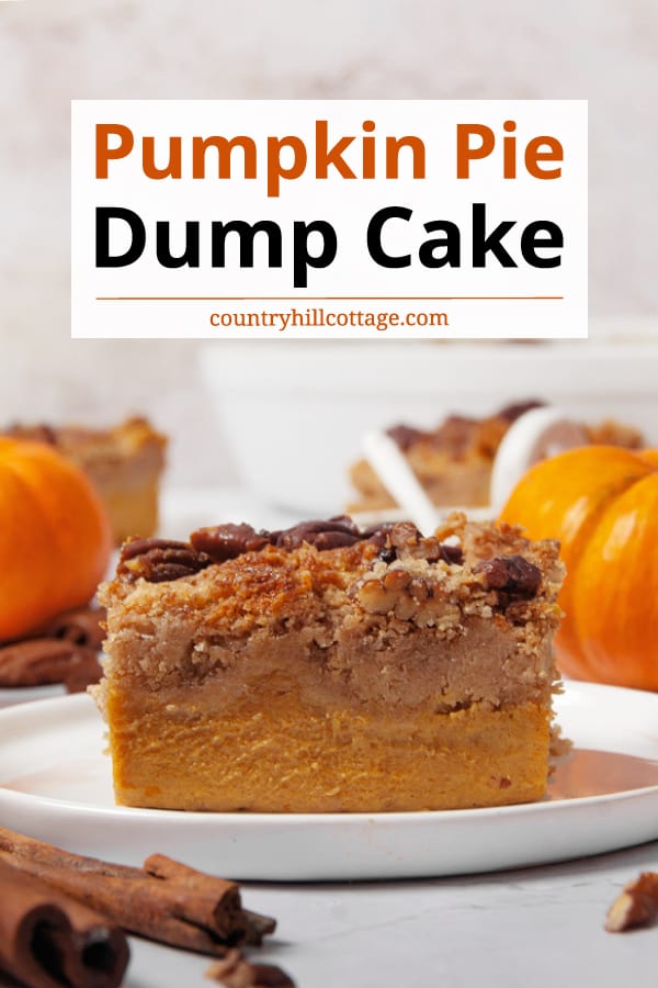 pumpkin dump cake with sweetened condensed milk