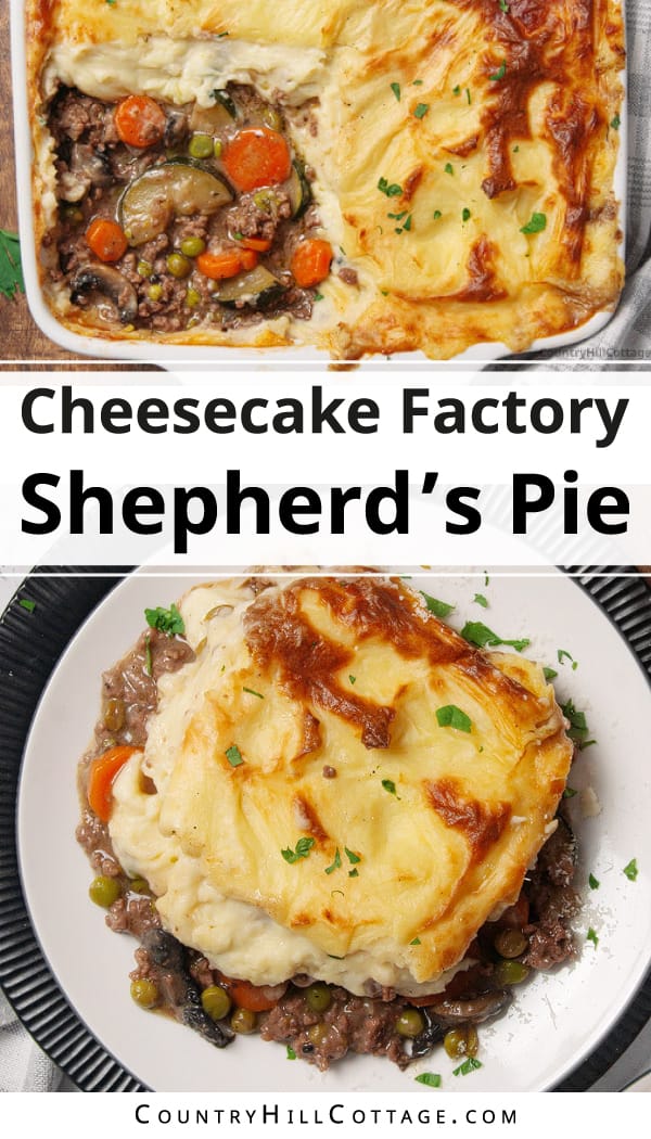 Cheesecake Factory Shepherd's Pie