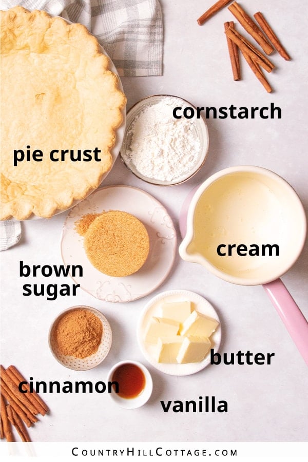 cinnamon pie ingredients