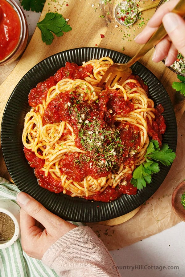 Spaghetti Seasoning {Easy Pasta Sauce Spice Recipe}