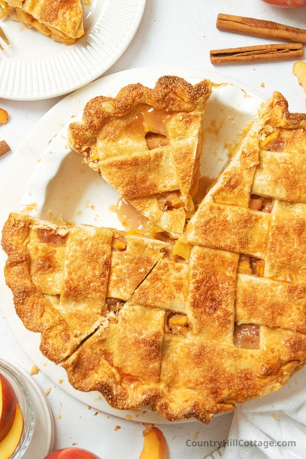 how to make nectarine pie