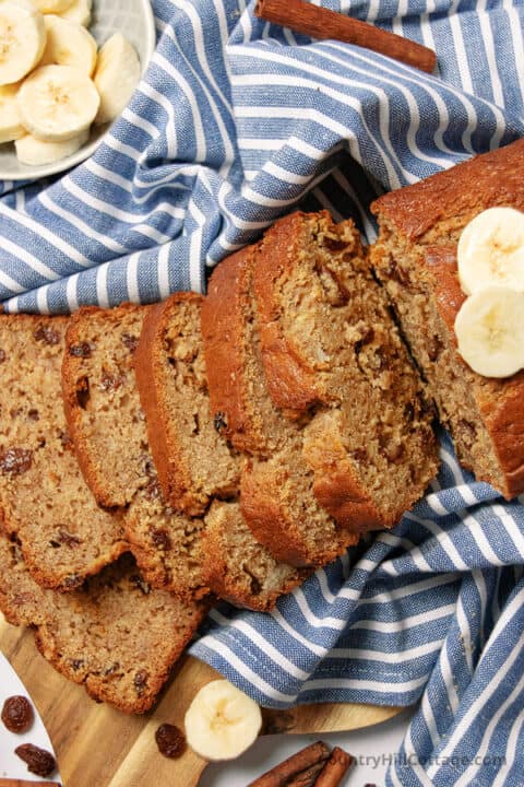 Fresh Look at Raisin Banana Bread