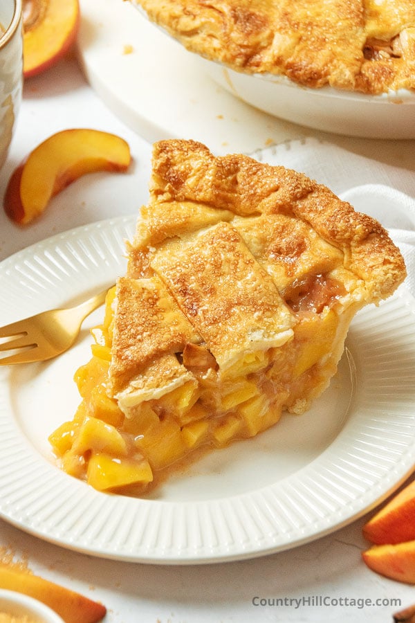 nectarine pie filling