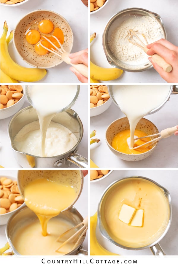step 1: cook pudding