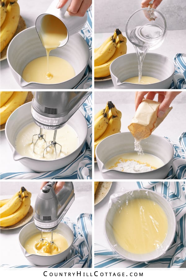 step 1 prepare pudding