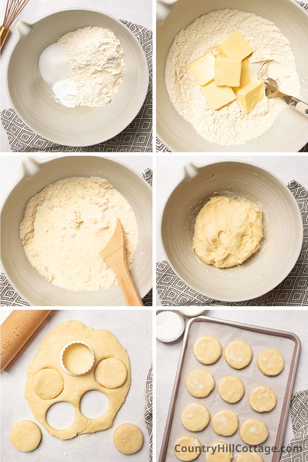 step 1 bake biscuits