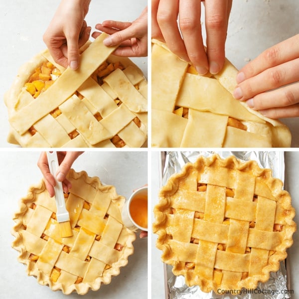 step 4 make lattice top