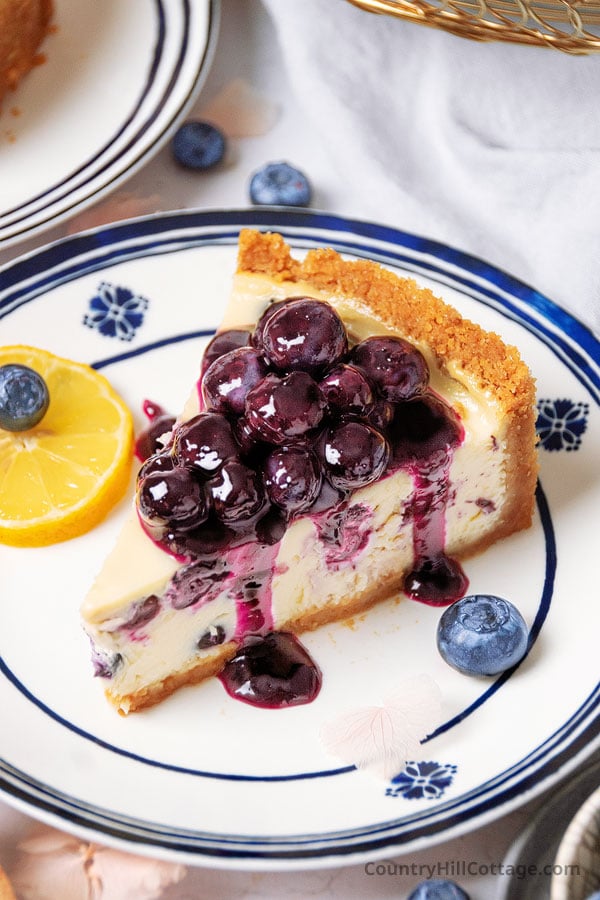 blueberry cheesecake