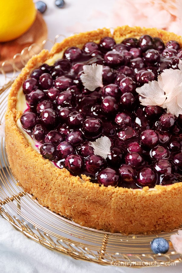 blueberry sauce for cheesecake
