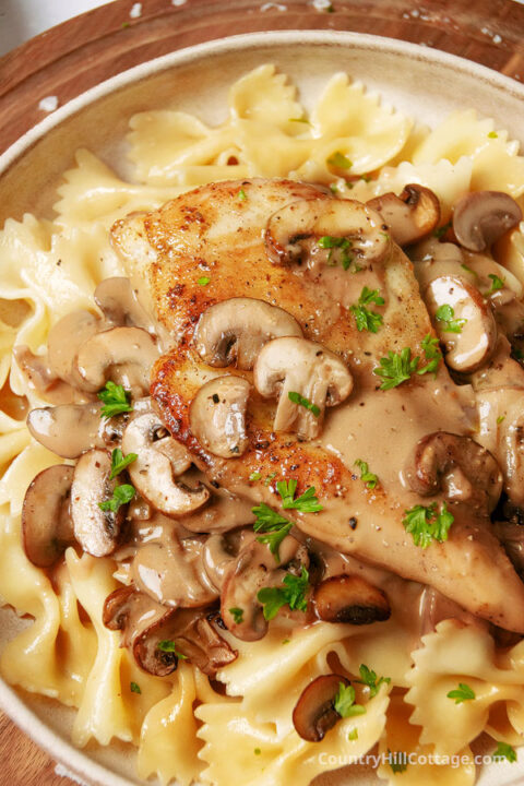 Chicken Marsala And Mushrooms Cheesecake Factory