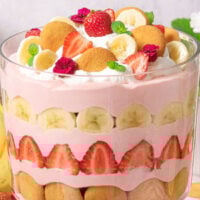 strawberry banana pudding