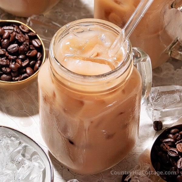 Iced Coffee Recipe with Sweetened Condensed Milk - Mindy's Cooking