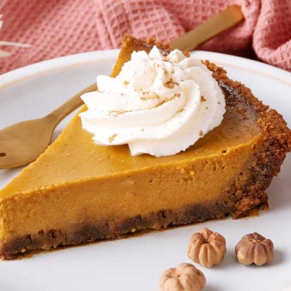 Alton Brown Pumpkin Pie with Gingersnap Crust