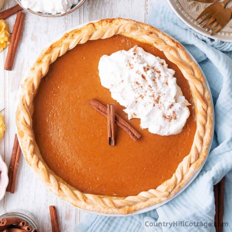 Eagle Brand pumpkin pie.