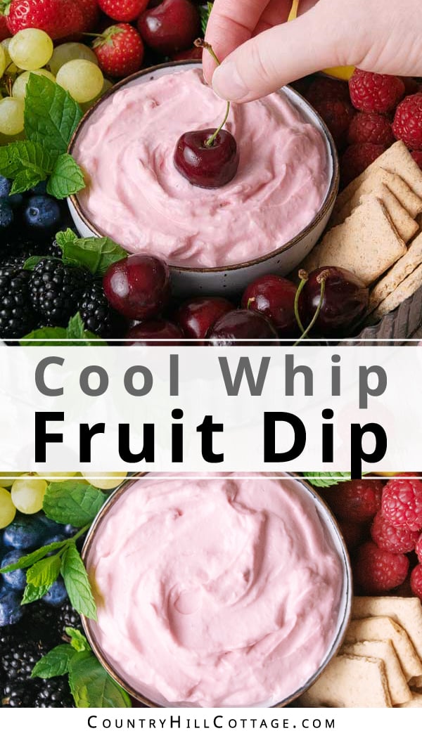 Cool Whip Fruit Dip {Easy + 2 Ingredients}