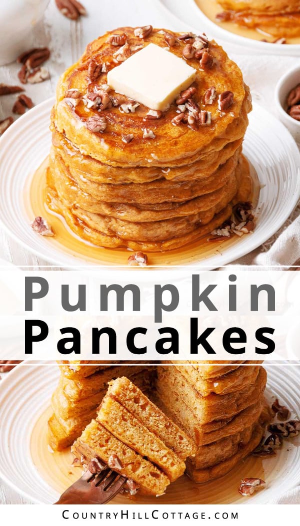Pumpkin Pancakes with Pancake Mix