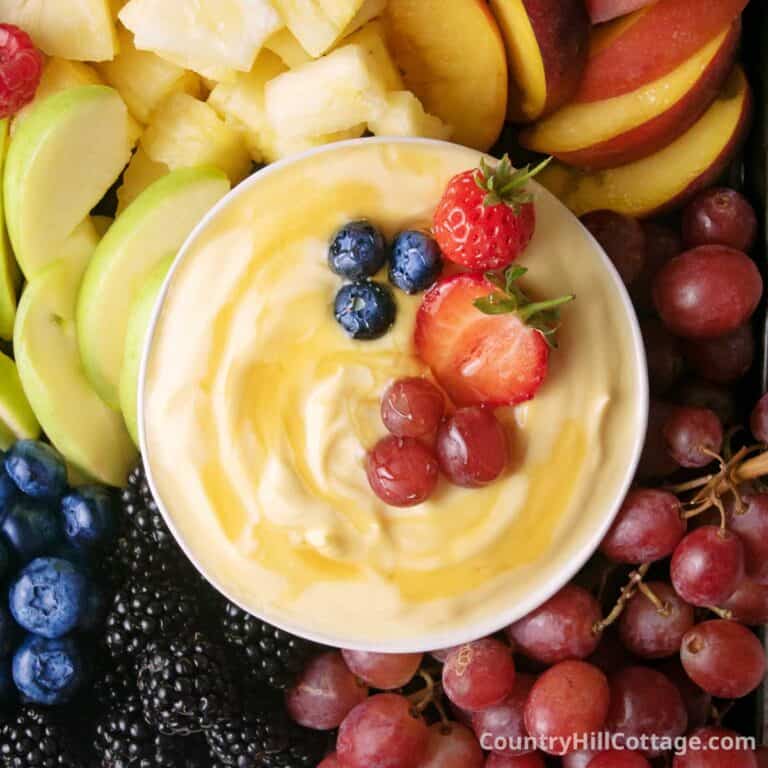 fruit dip without marshmallow cream.