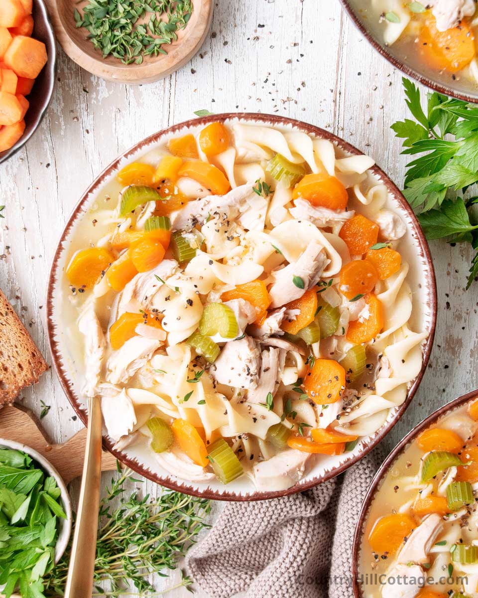 Panera Chicken Noodle Soup Recipe