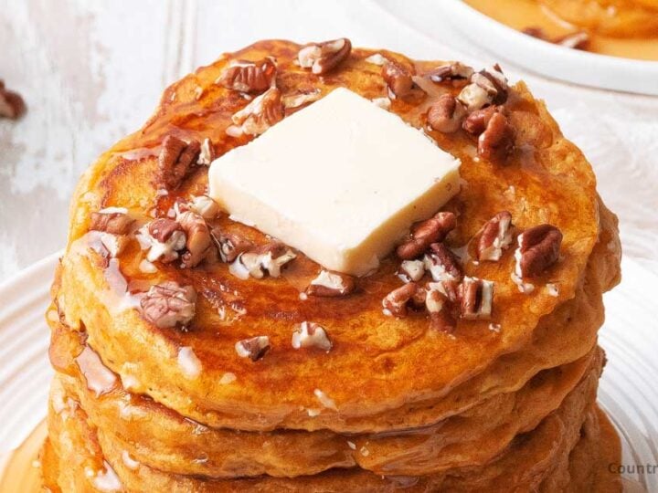 Pumpkin Pancakes with Pancake Mix