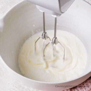 Cream Cheese Fruit Dip with Powdered Sugar