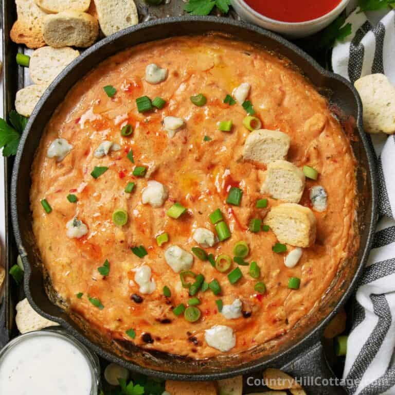 Franks red hot buffalo chicken dip.