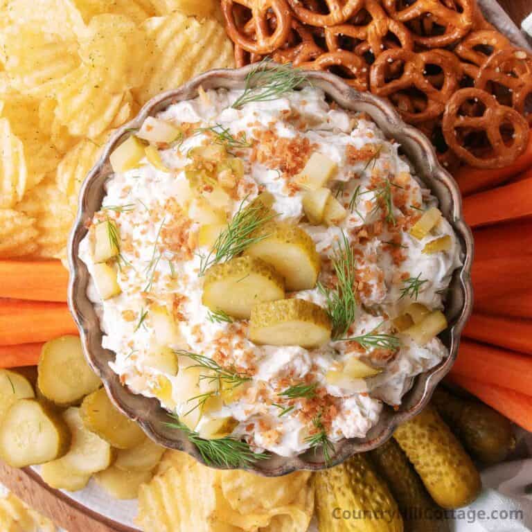 fried pickle dip.