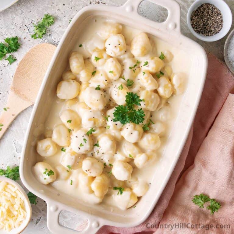 gnocchi mac and cheese.