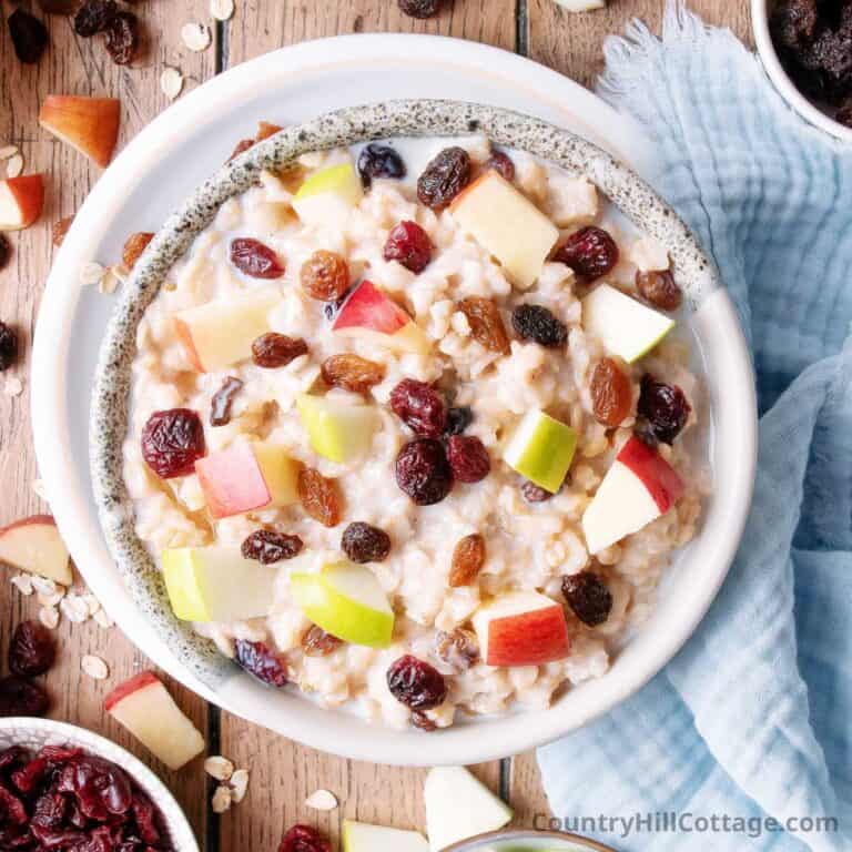 McDonald's oatmeal recipe.