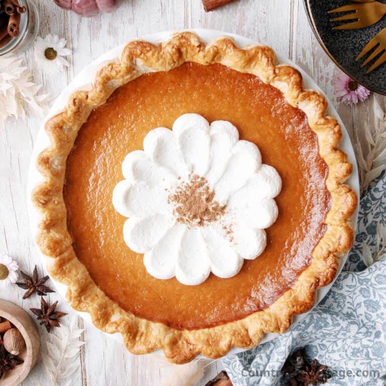 pumpkin sweet potato pie.