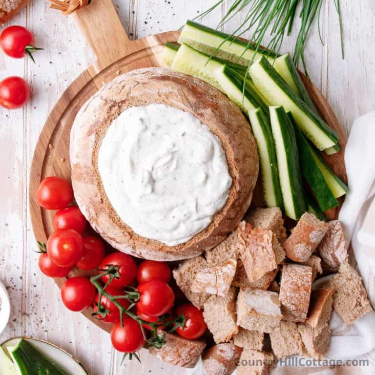rye bread dip.