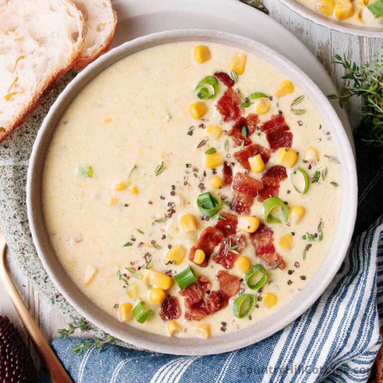 corn chowder recipe with canned corn.