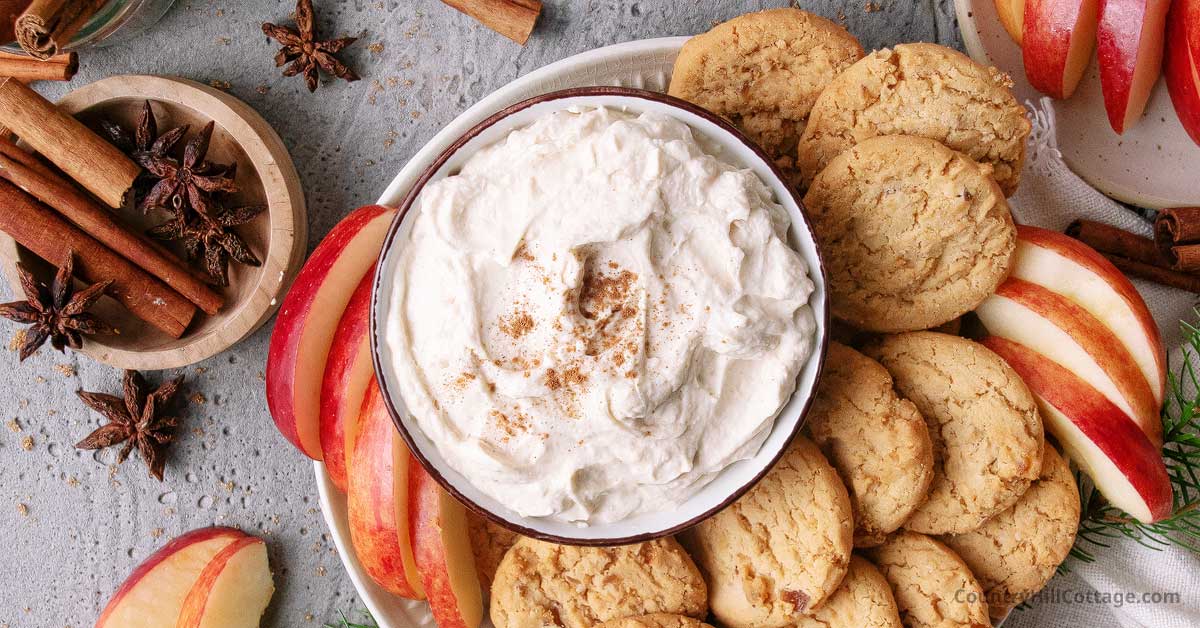 Gingersnap Dip {Easy 10 Min Recipe}