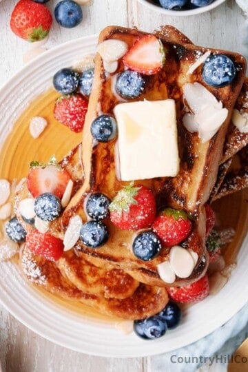 evaporated milk French toast recipe.