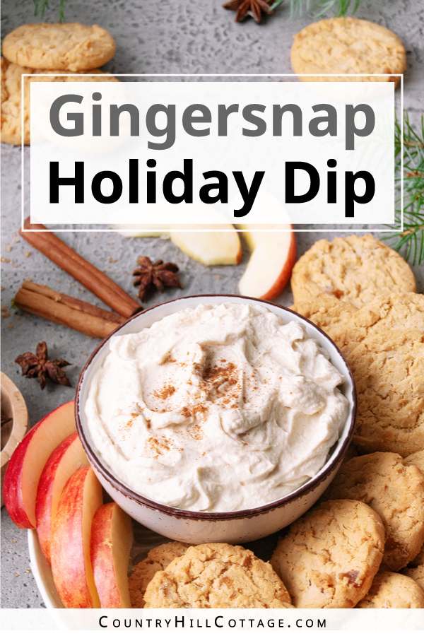 Gingersnap Dip {Easy 10 Min Recipe}
