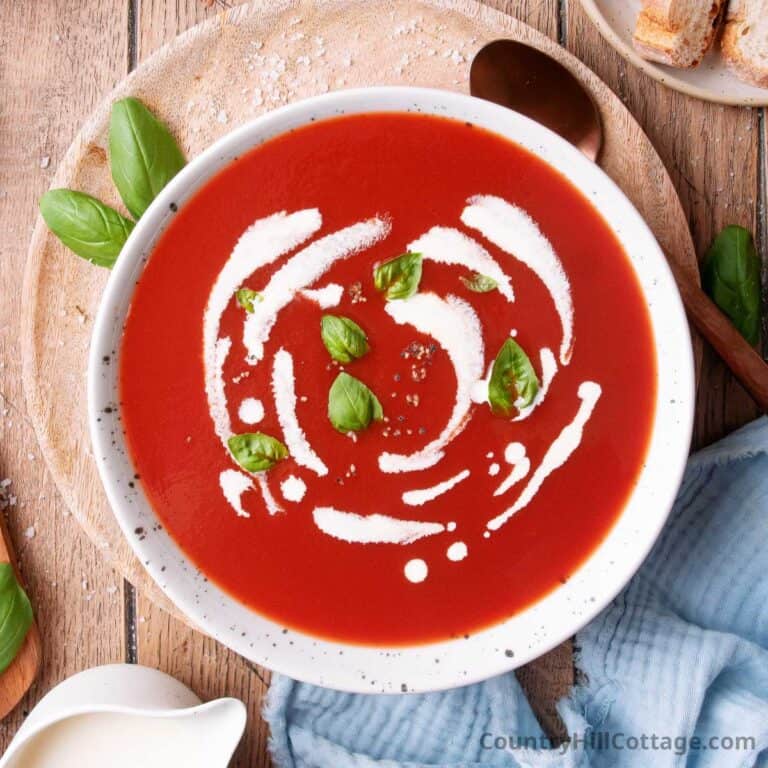 tomato soup recipe from tomato juice.