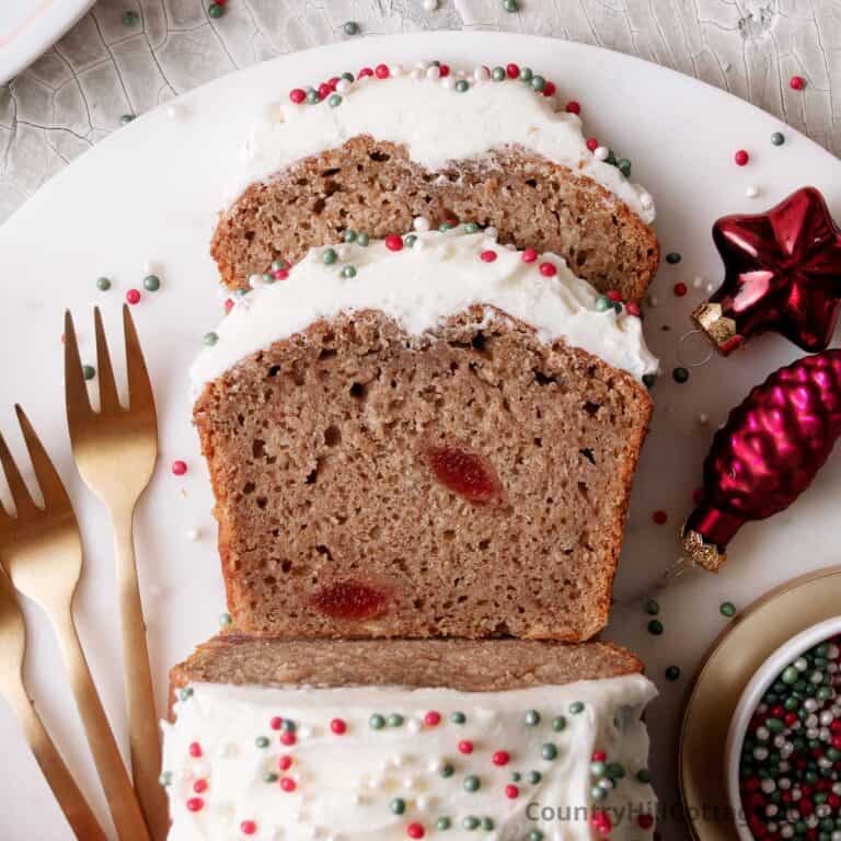 Christmas banana bread recipe.