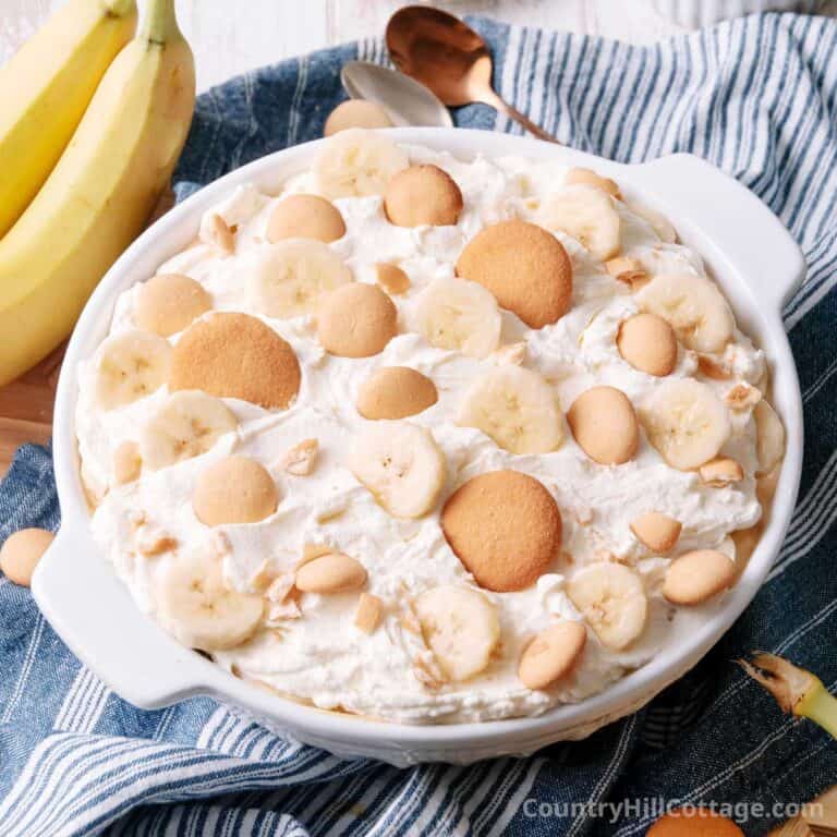evaporated milk banana pudding.