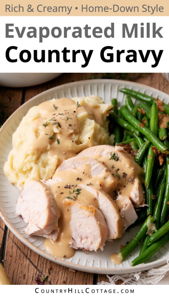 Evaporated Milk Gravy