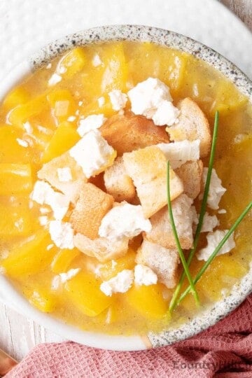 sweet pepper soup.