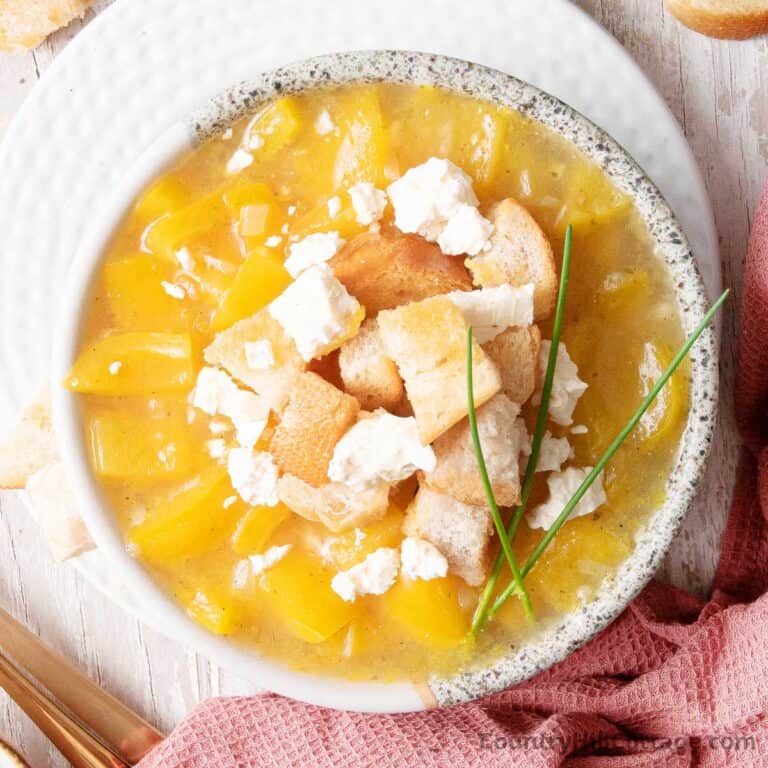 sweet pepper soup.