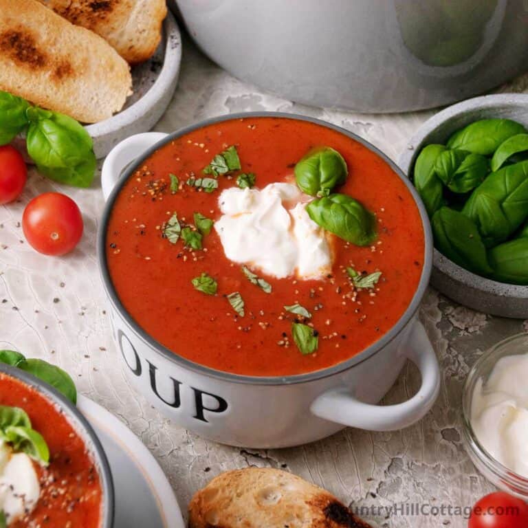 tomato soup from pasta sauce.