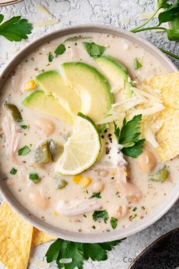 white rotisserie chicken chili.