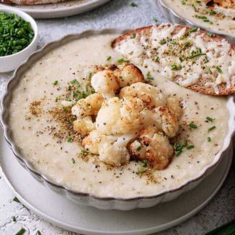 cauliflower soup without cream.