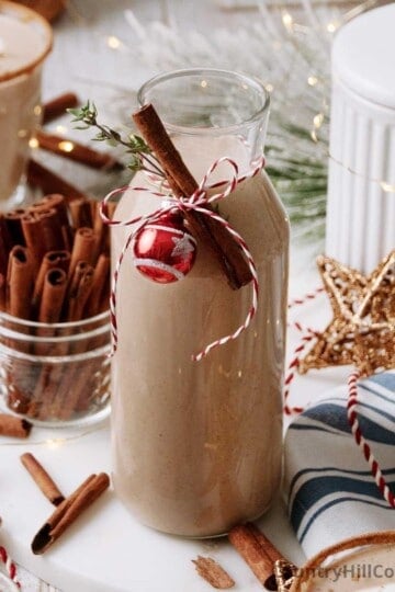 Christmas eggnog.